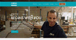 Desktop Screenshot of prideindustriesfoundation.org